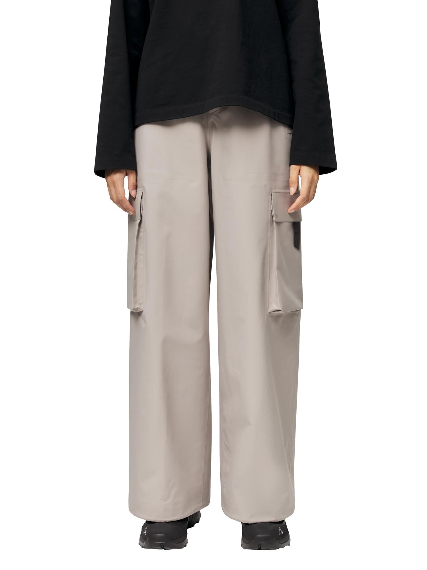 Blæst Klipra Pant Low Tide Bukse Beige Grå