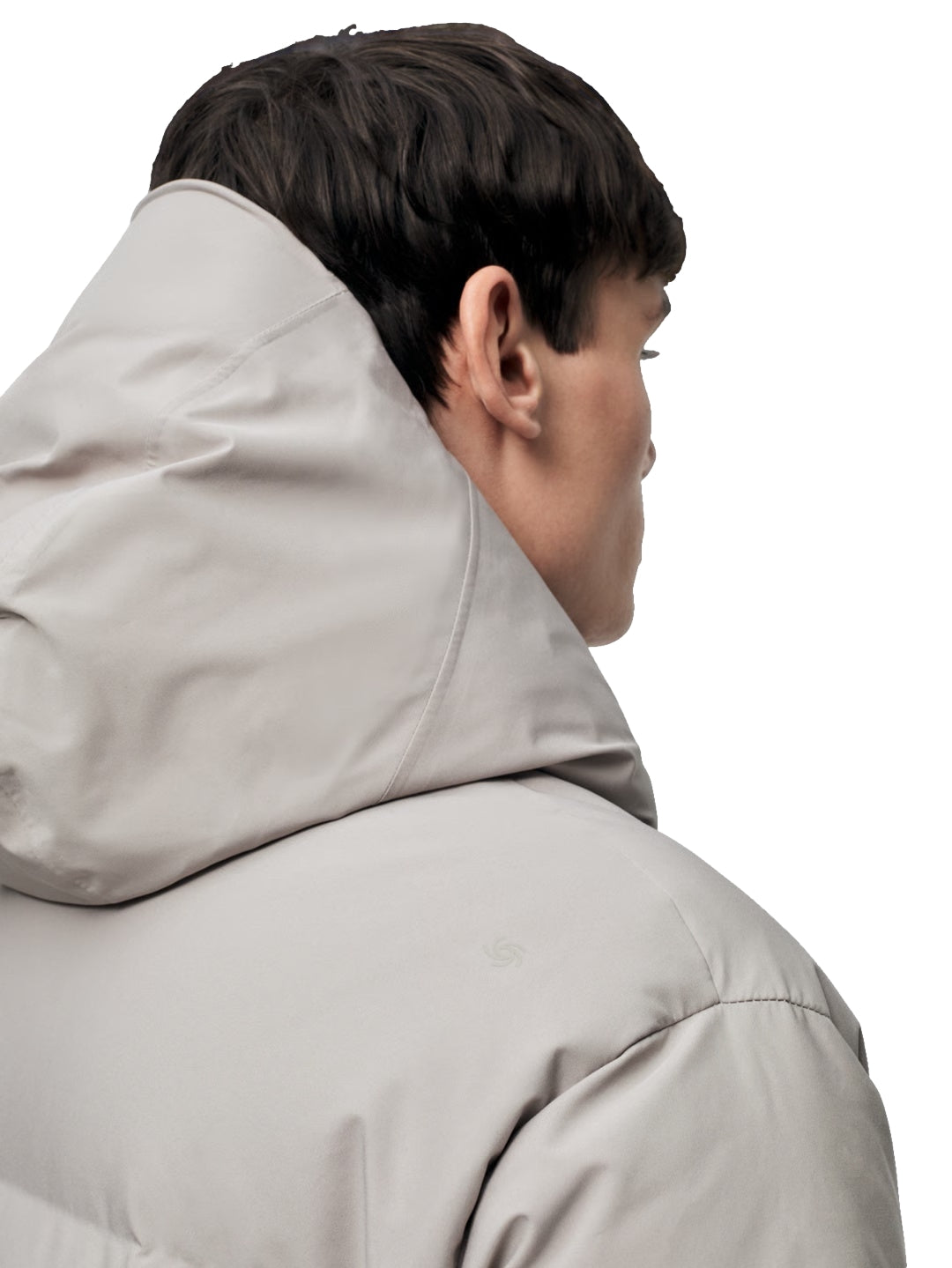 Blæst Ulla Down Jacket Low Tide Jakke Beige Grå - modostore.no