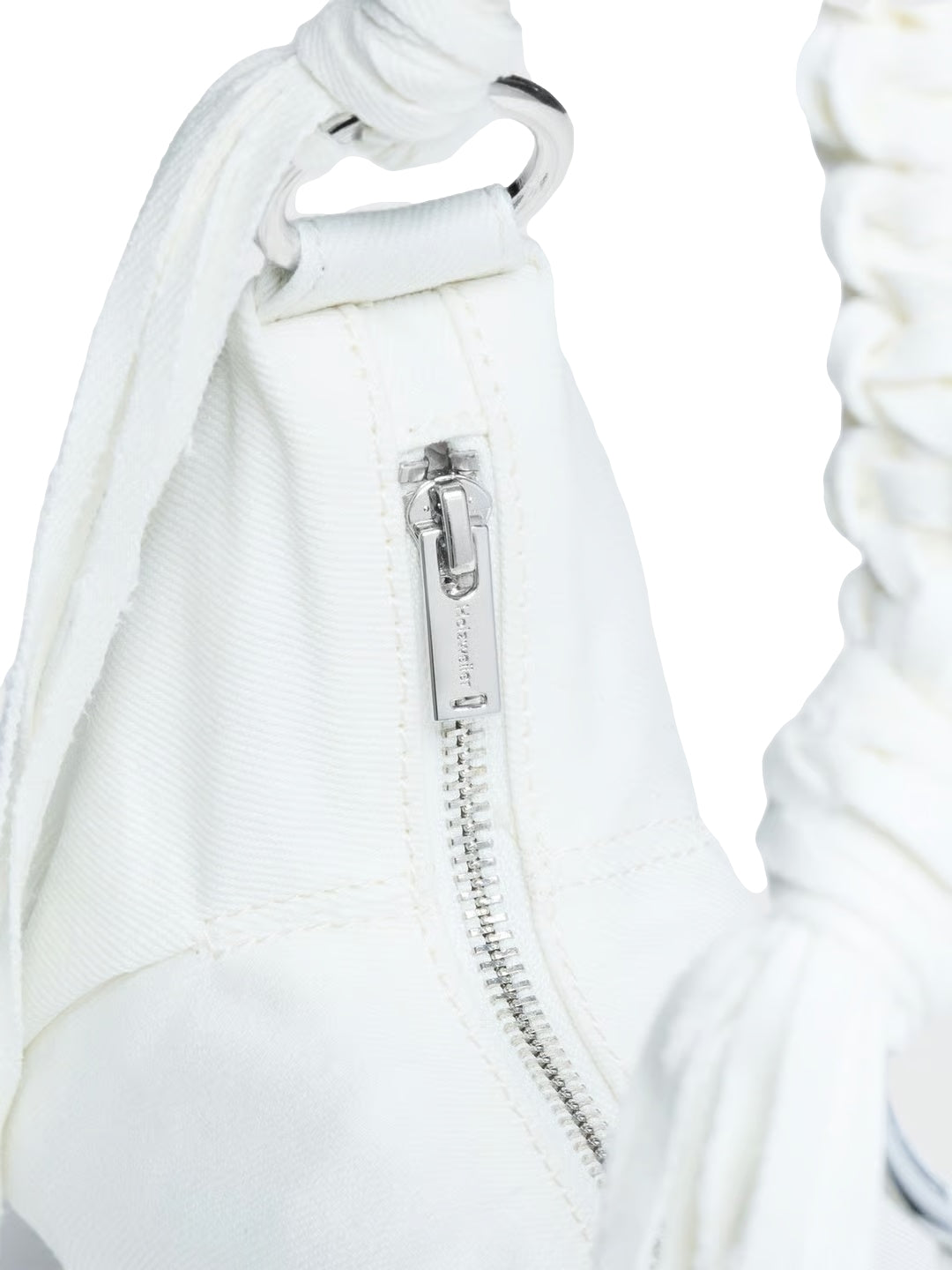 Holzweiler Cocoon Denim Small Bag Veske Hvit - modostore.no