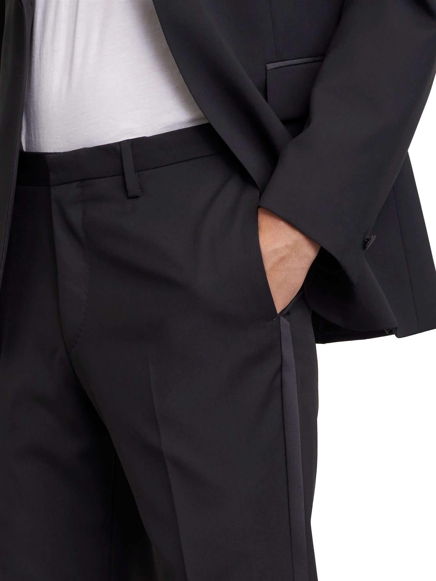 Tiger of Sweden Thulin Tux Smoking bukse Dressbukse Sort - modostore.no