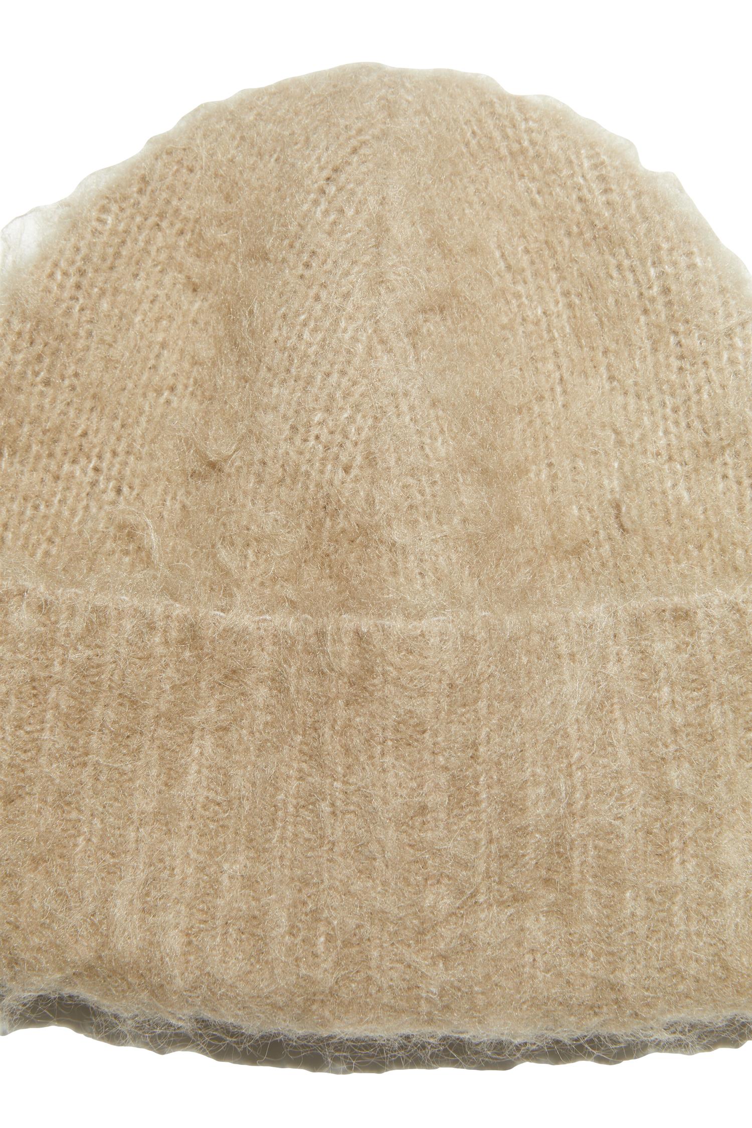 Acne Mohair Hat Lue Brun/Beige - modostore.no