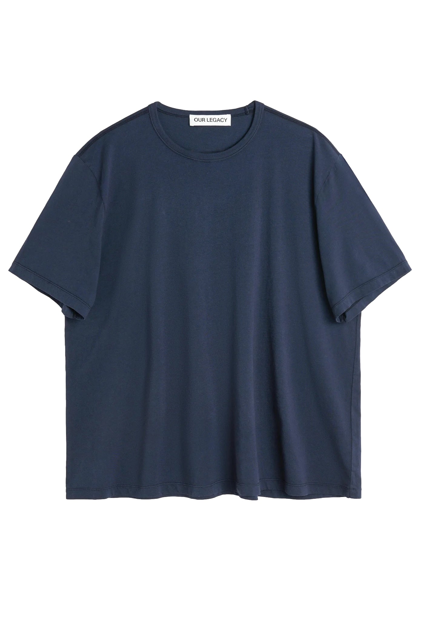 Our Legacy New Box T-Shirt T-shirt Mørkeblå - modostore.no