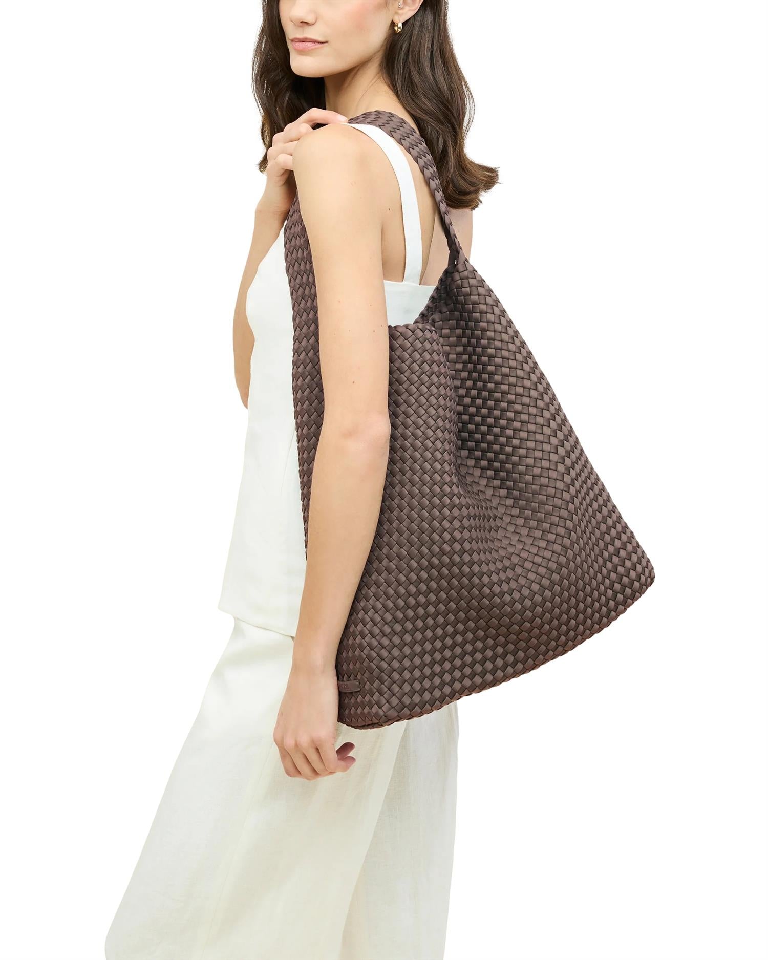 Naghedi Nomad Hobo Large Veske Brun - modostore.no