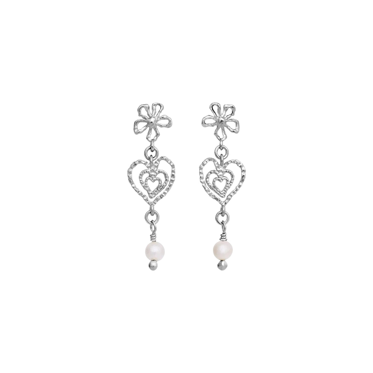 Maanesten izabel Earrings Øredobber Sølv - modostore.no