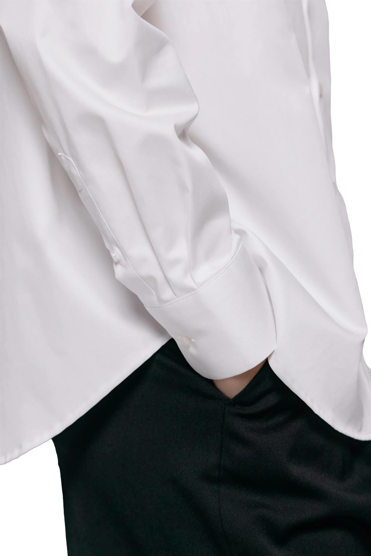 Julie Josephine Sofie Shirt Skjorte Hvit - modostore.no