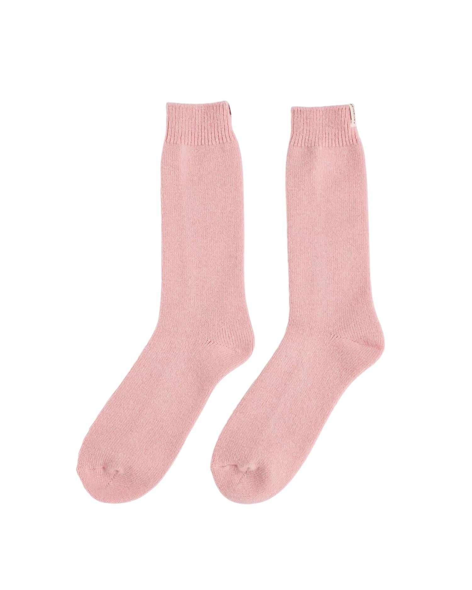 Amundsen Skauen Tonal Socks Sokker Lys Rosa - modostore.no