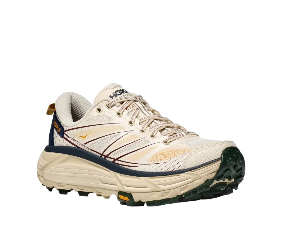 HOKA U Mafate Speed 2 Sko Hvit Mønster - modostore.no