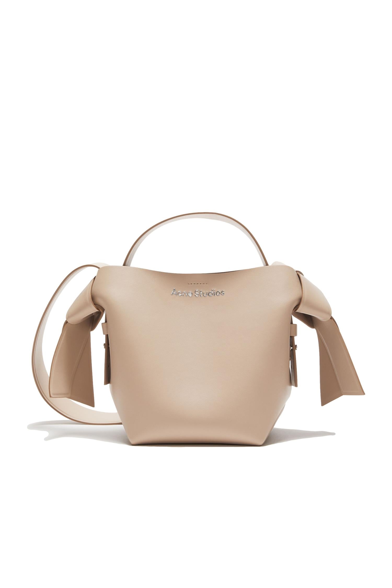 Acne Musubi Mini Veske Beige - modostore.no