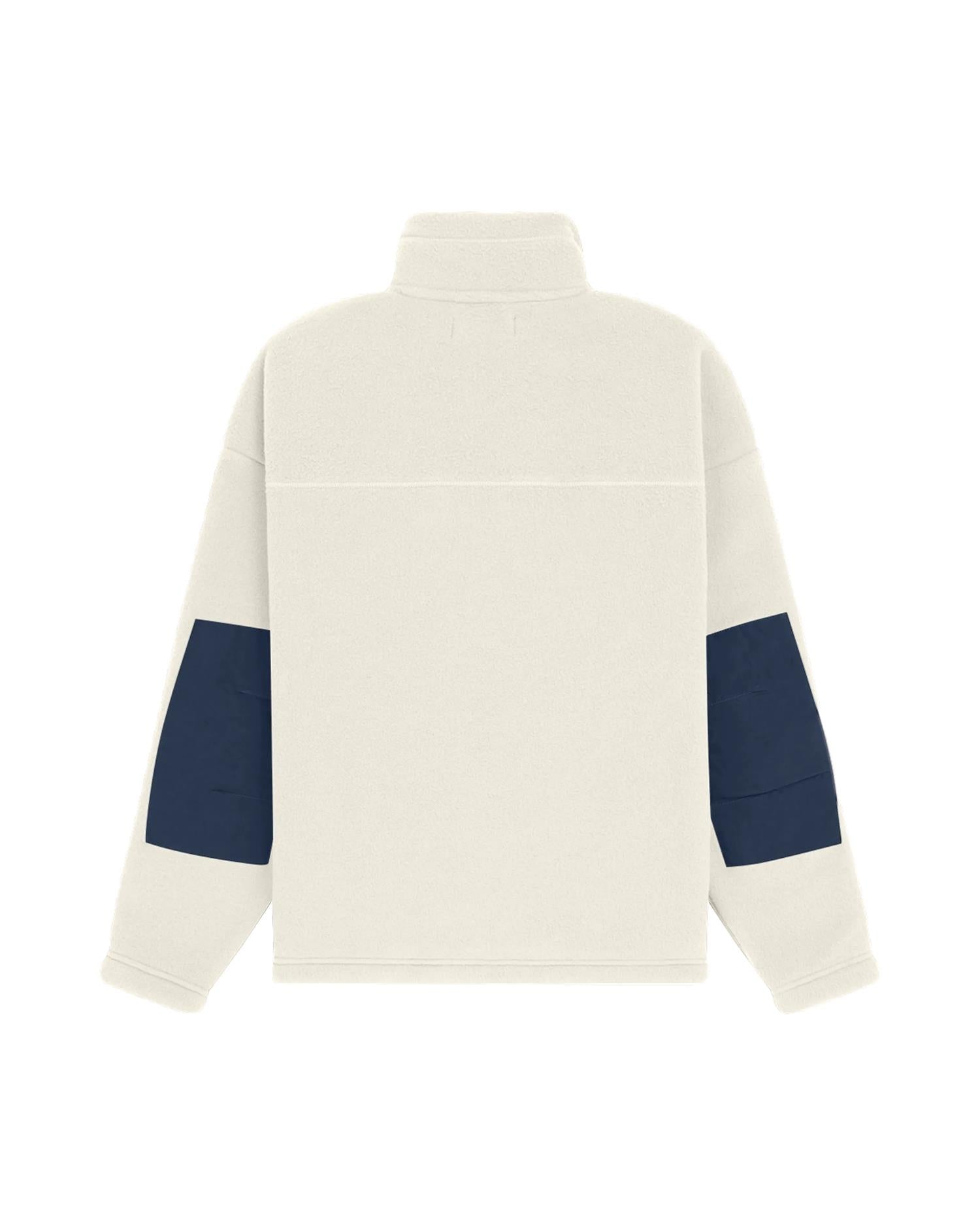 Amundsen V-bond Waxed Fleece Womens Genser Hvit