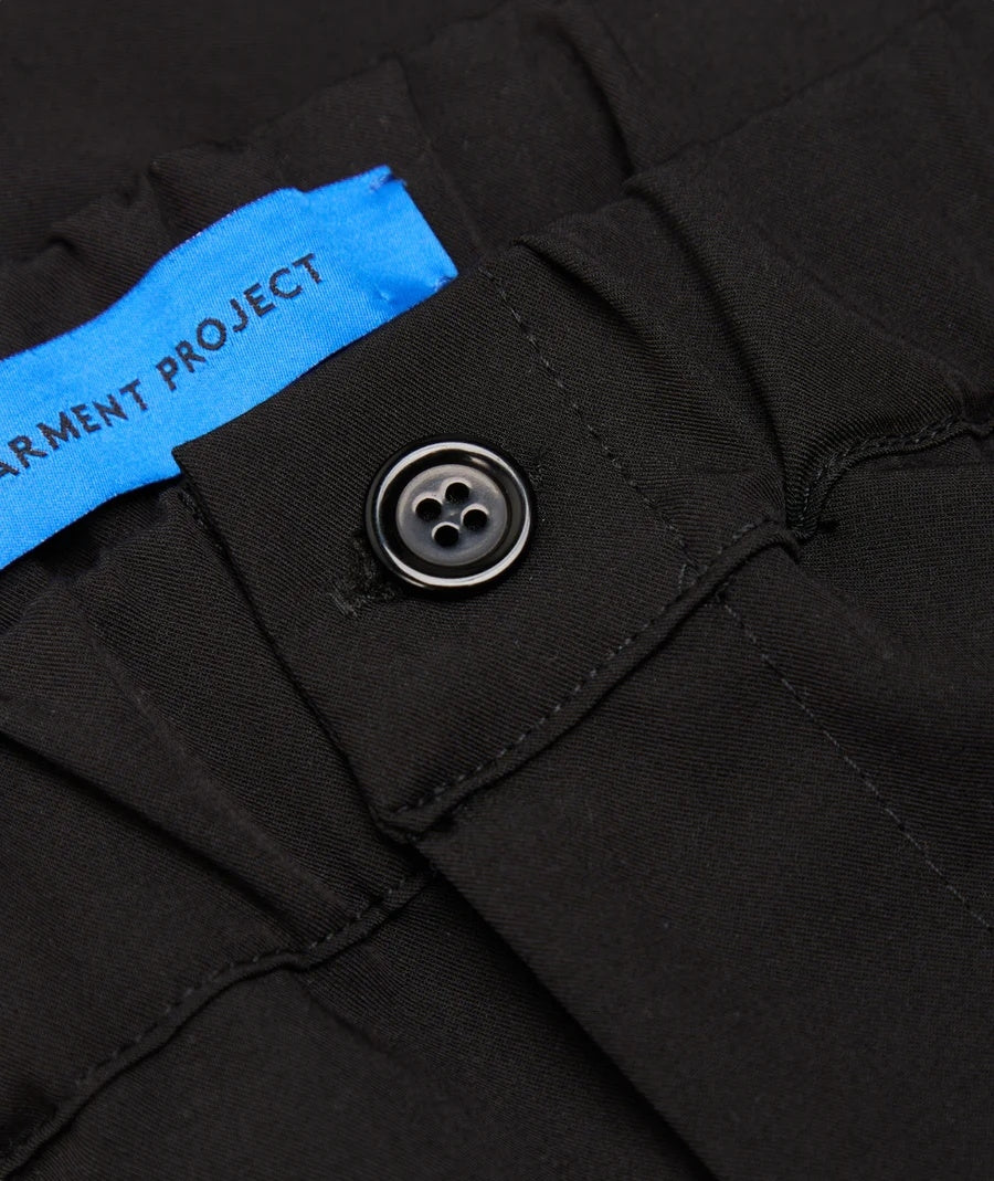 Garment Project Dressed Pant Black Bukse Sort - modostore.no