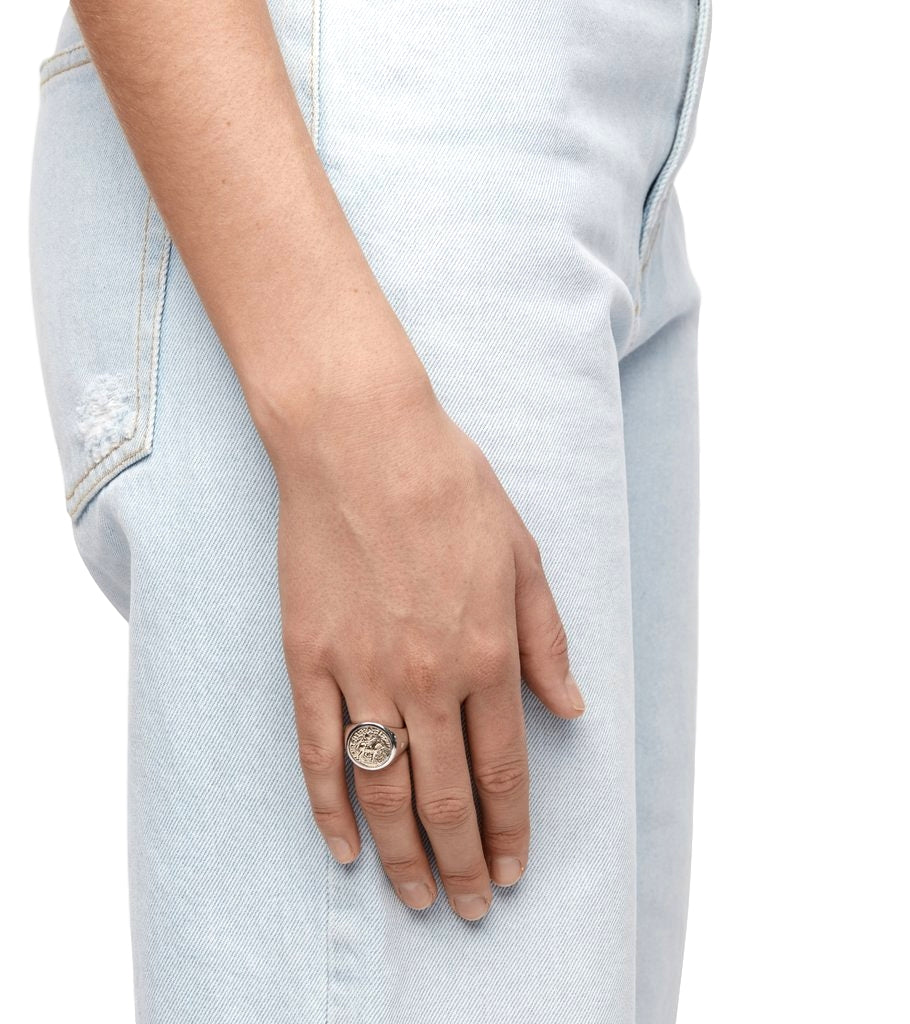 Tom Wood Coin Ring Gold Ring Sølv - modostore.no