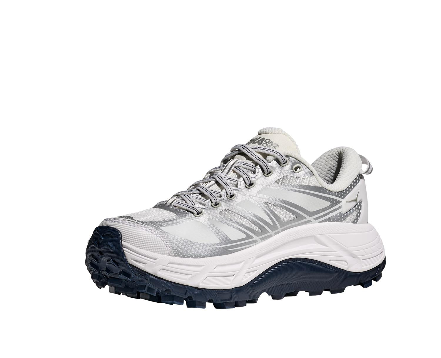 HOKA Mafate Speed 2 White/Silver Sko Hvit Og Sølv