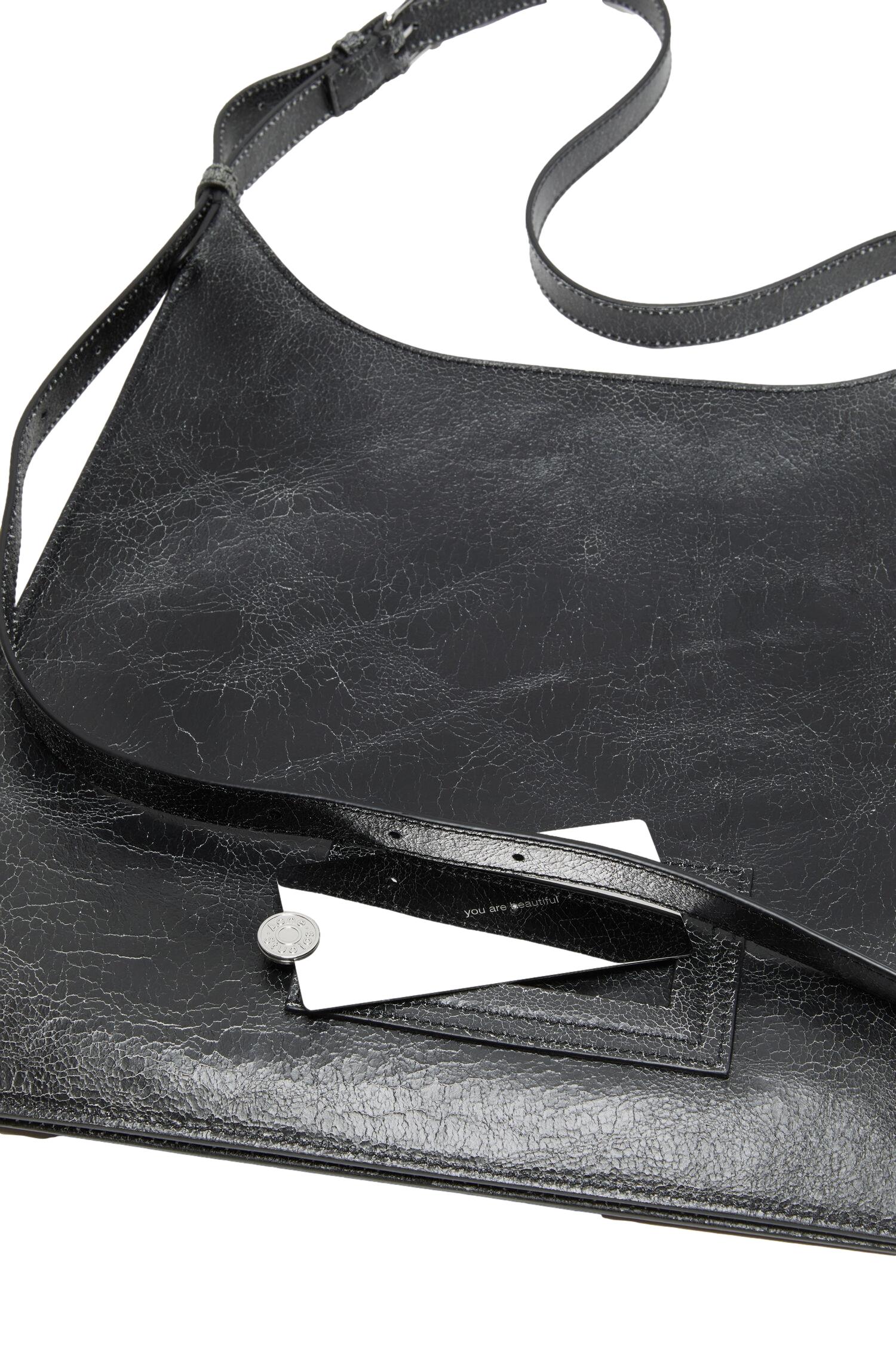 Acne Platt Shoulder Bag Veske Sort - modostore.no