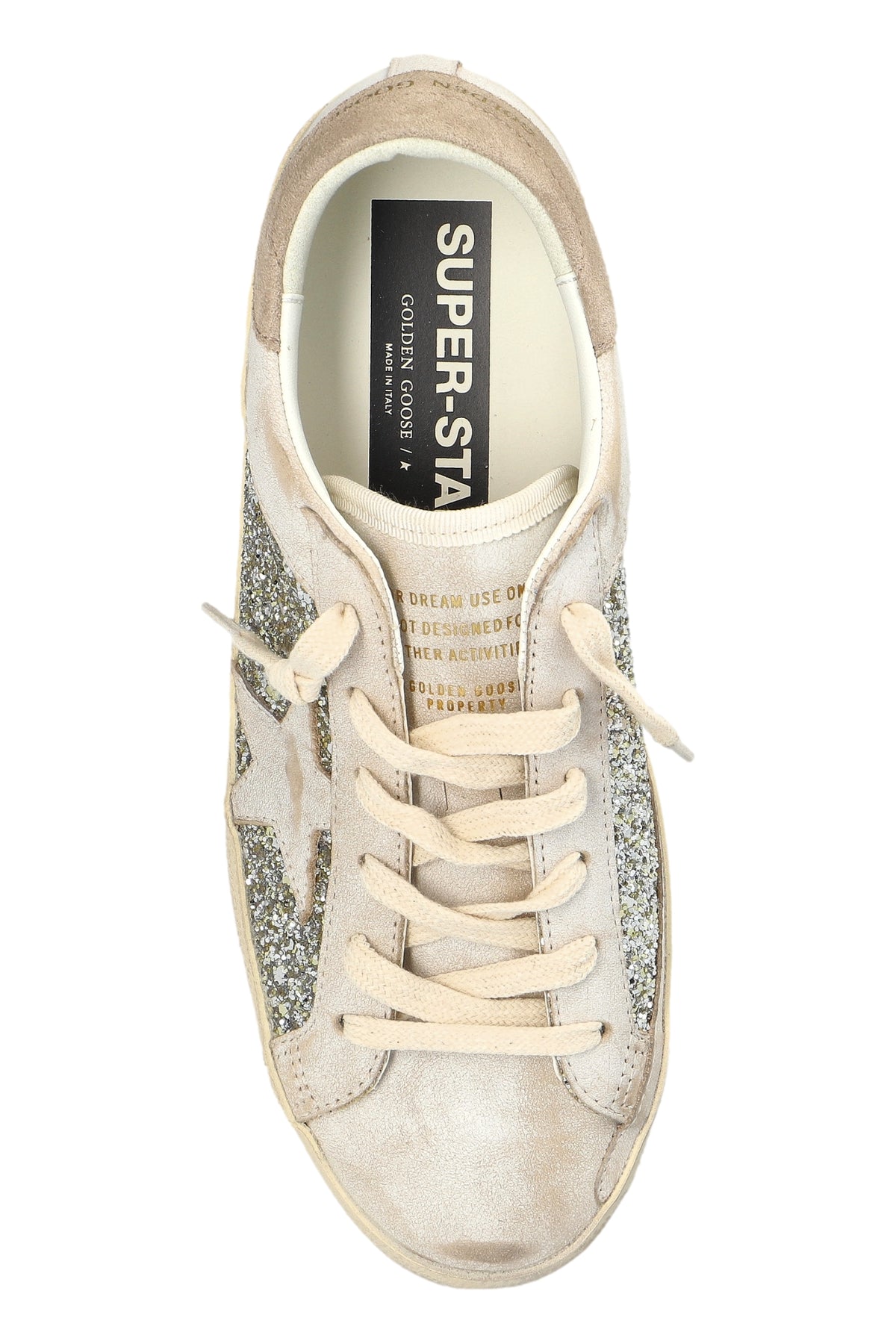 Golden Goose Super-Star Double Quarter With L Sko Glitter