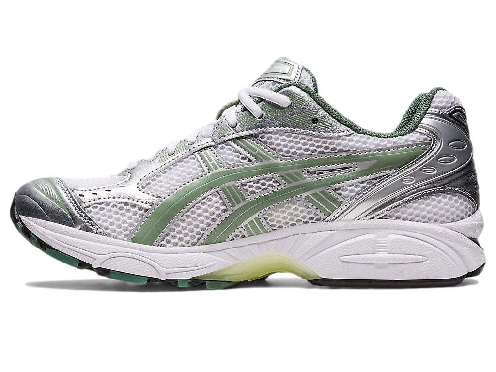Asics GEL- KAYANO 14 White/Slate Grey Sko Grønn - modostore.no
