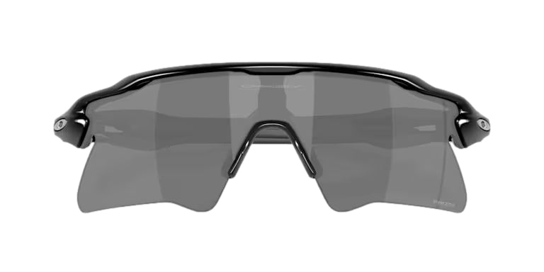 Svarte Oakley Radar EV Heater solbrillersett fra siden