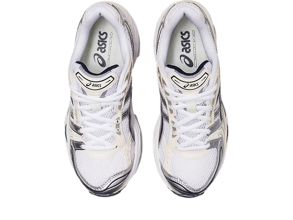 Asics GEL-KAYANO 14 White/Midnight Sko Mørkeblå - modostore.no