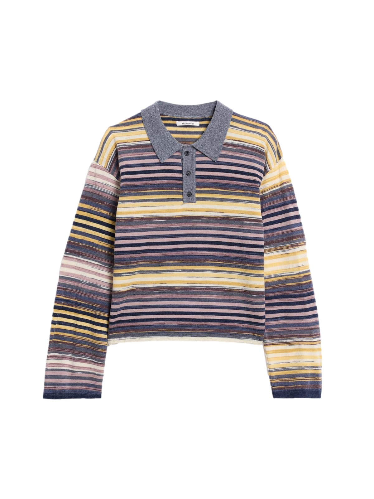 Holzweiler Luna Space Yarn Polo Genser Multi