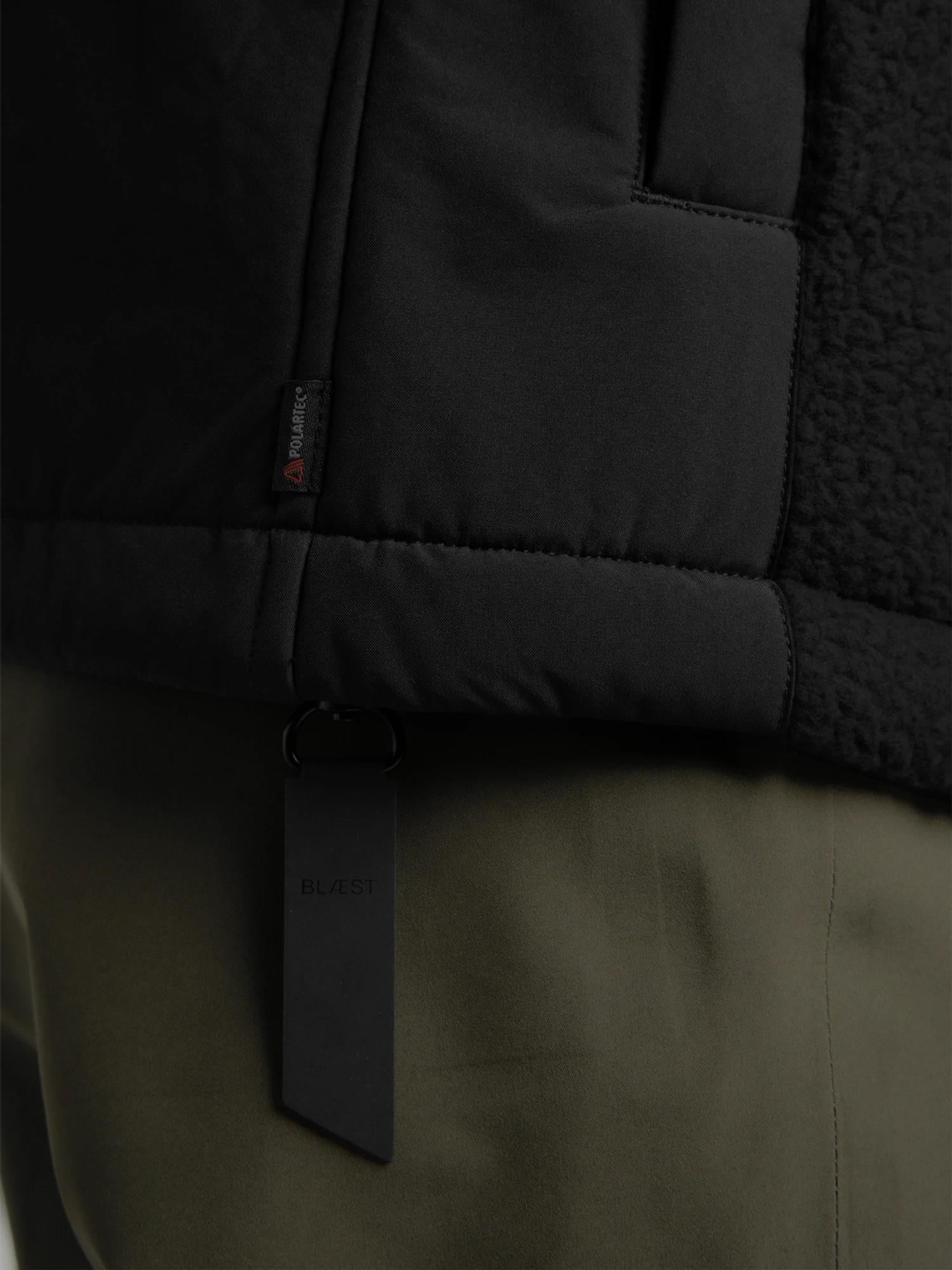 Blæst Skåla Polartec Jacket Black Jakke Sort - modostore.no