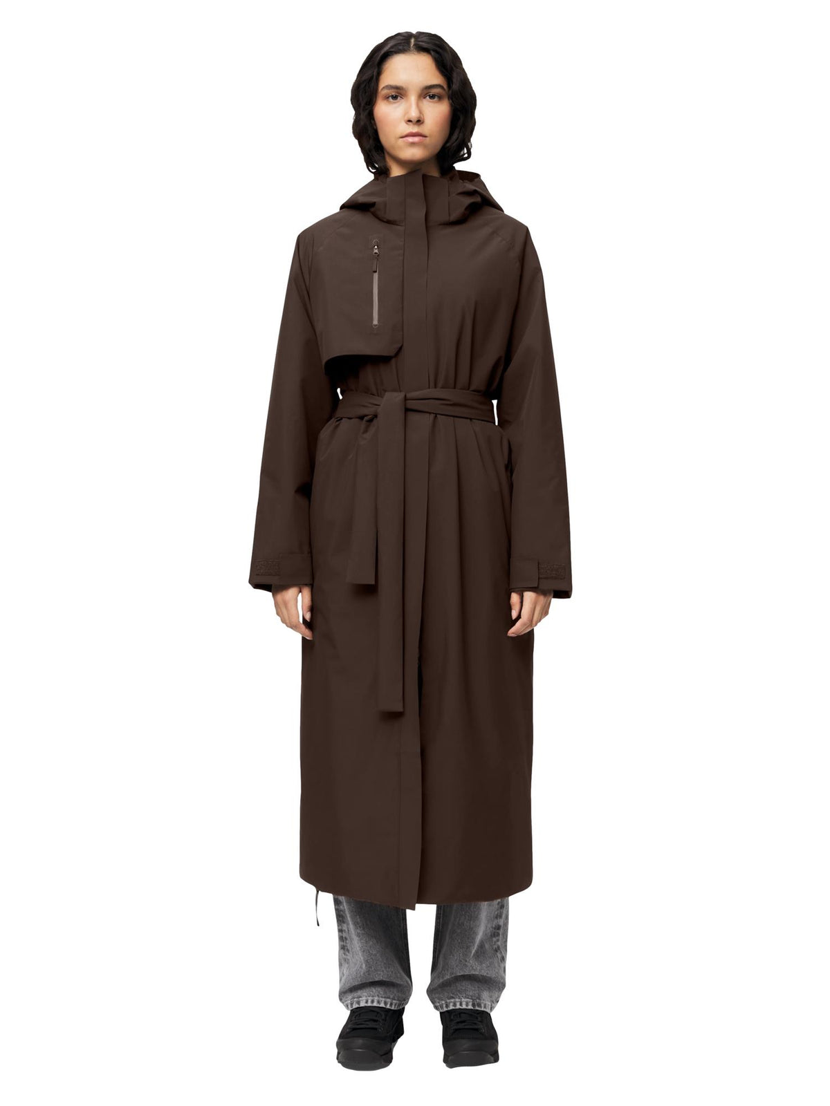 Blæst Åse Insulated Coat Java Jakke Brun