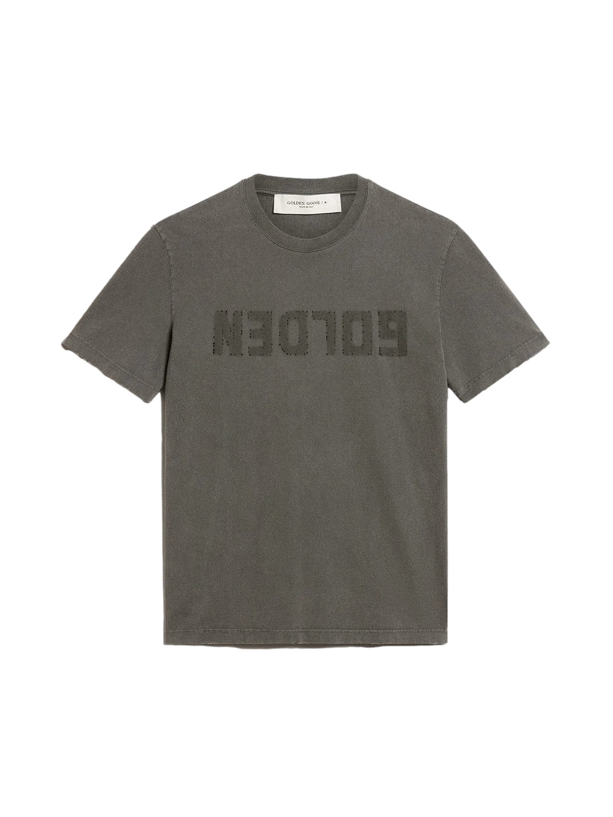 Golden Goose Golden T-shirt Regular T-shirt Vasket Sort