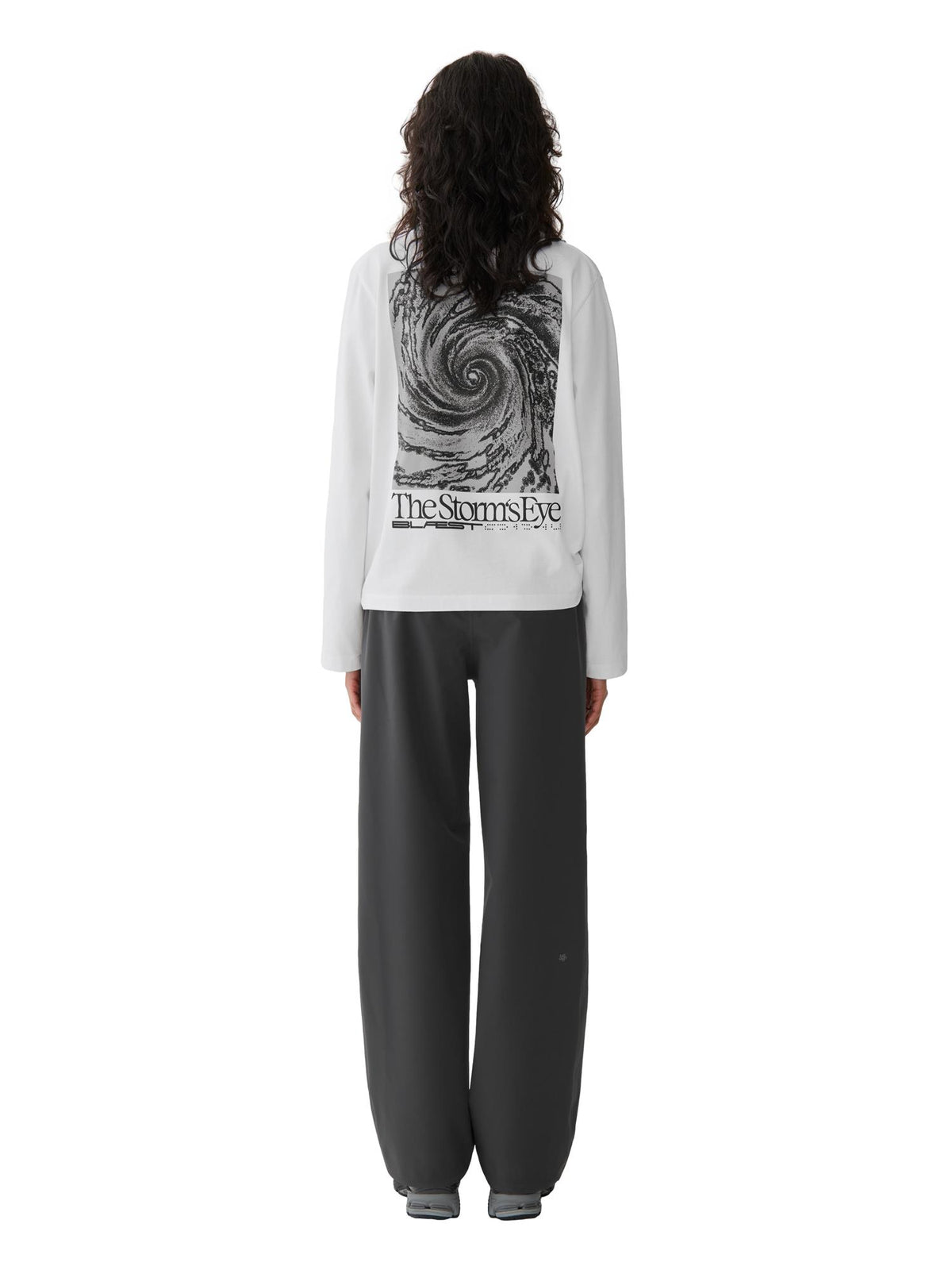 Blæst Aksla Pants Womens Dark Cloud Bukse Grå
