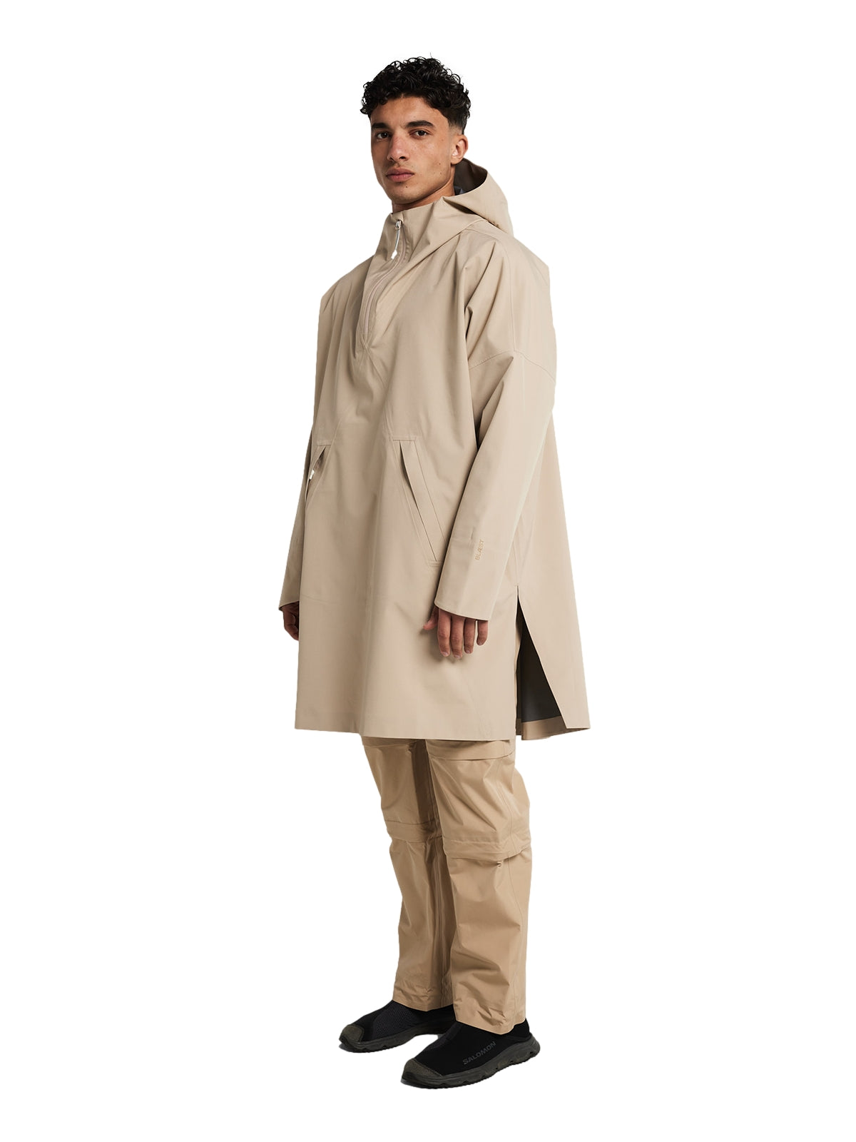 Blæst AALESUND PONCHO Beige Jakke Beige