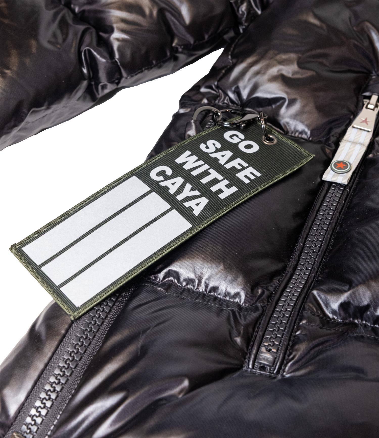 CAYA Ginny Short Black Jakke Sort