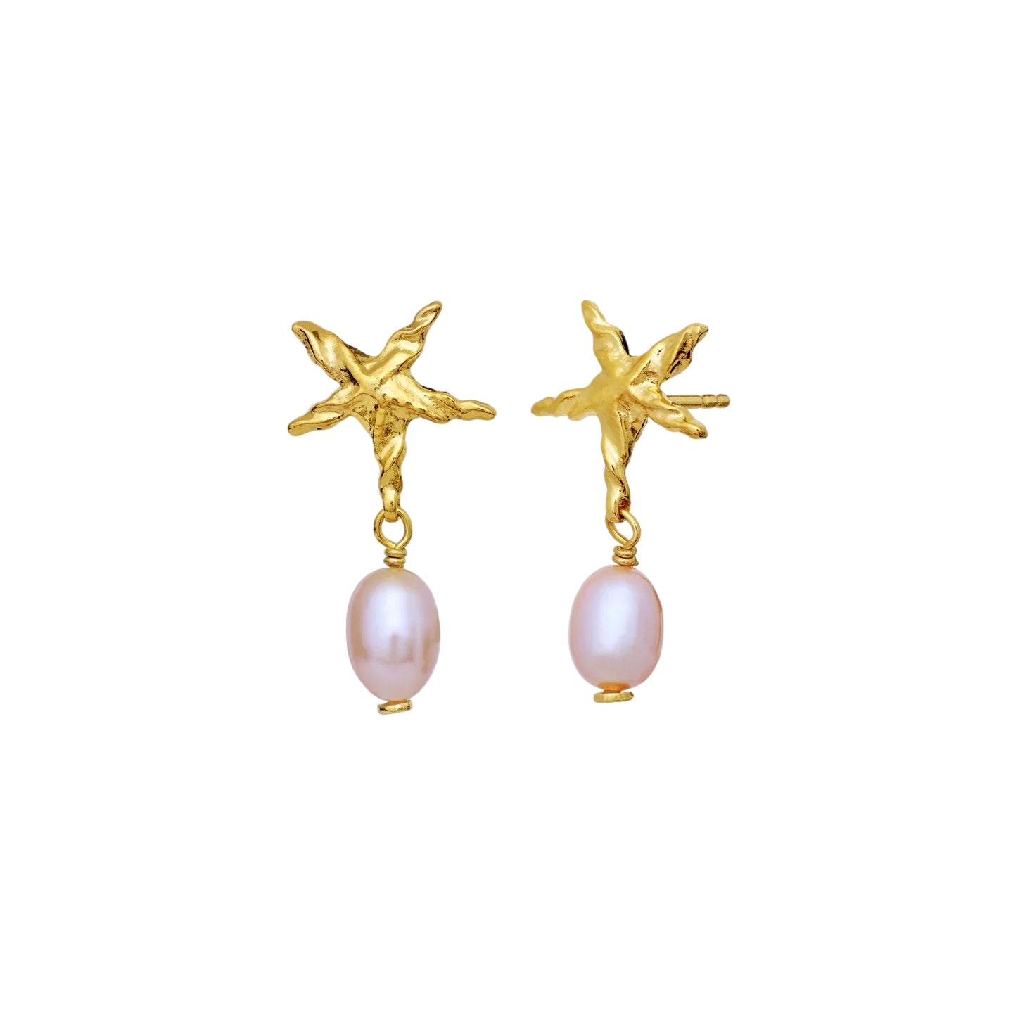 Maanesten Sandie Earrings Øredobber Gull