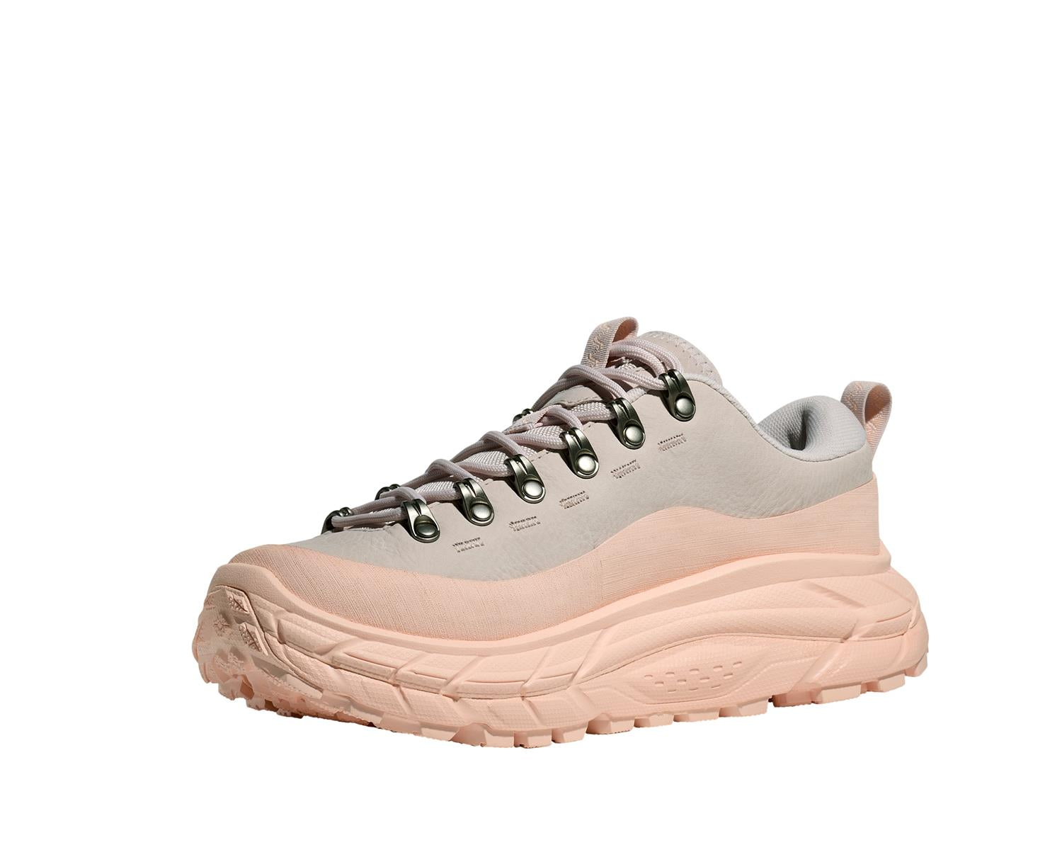 HOKA U Tor Summit RNG Sko Beige Og Rosa