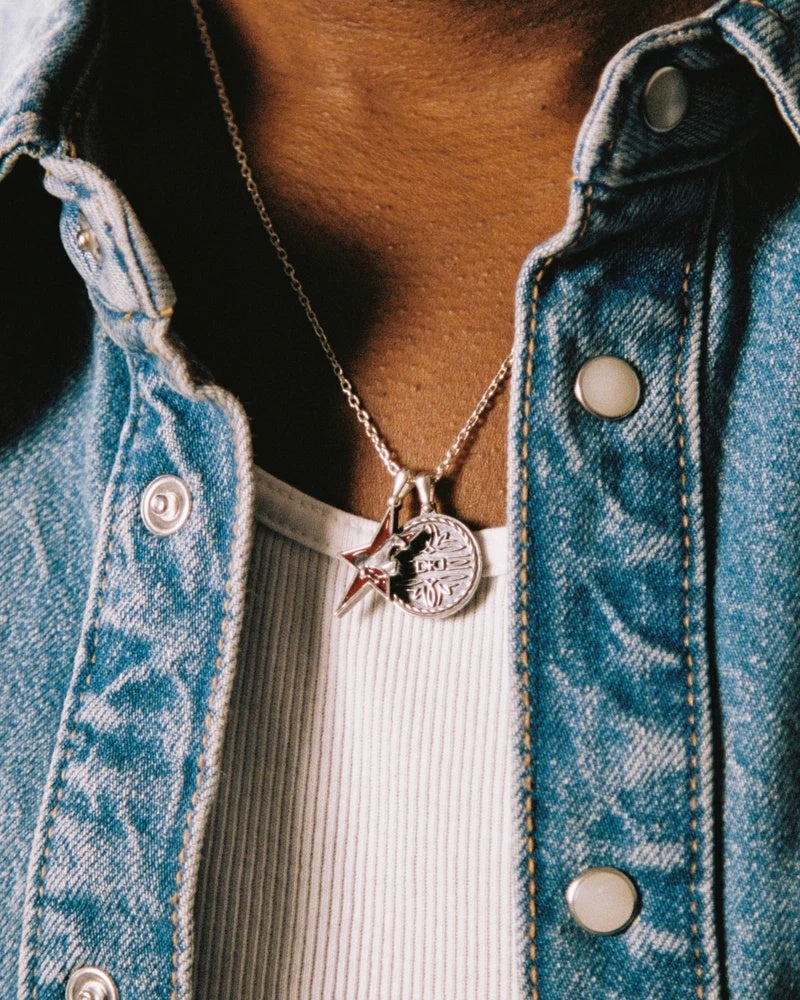 TwoJeys Wild Horse Necklace Smykke Sølv - modostore.no