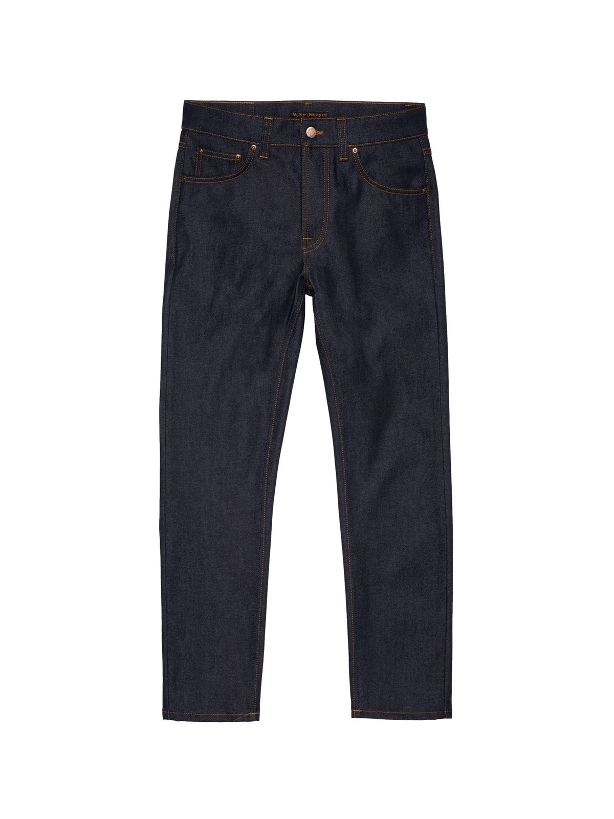 Nudie Jeans Solid Ollie Dry Abyss Jeans Mørkeblå