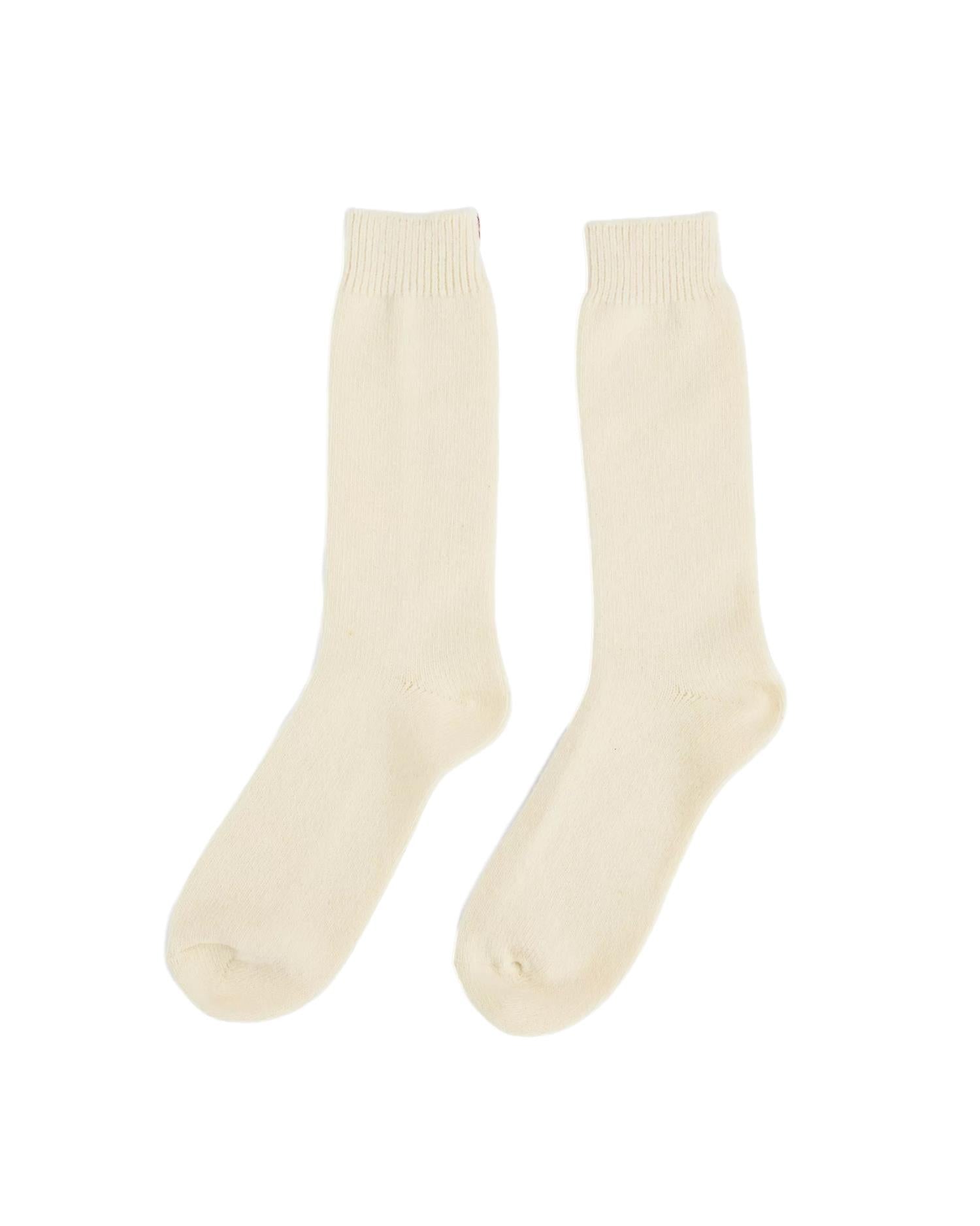 Amundsen Skauen Tonal Socks Sokker Ecru - modostore.no