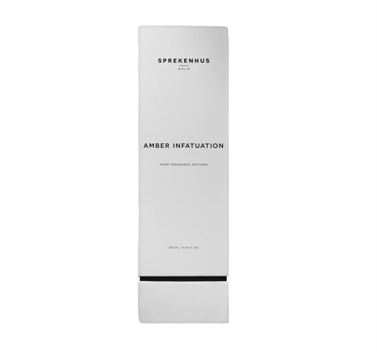 Sprekenhus Home Fragrance Diffuser 200ml Amber Infatuation Duftpinner Mørkebrun