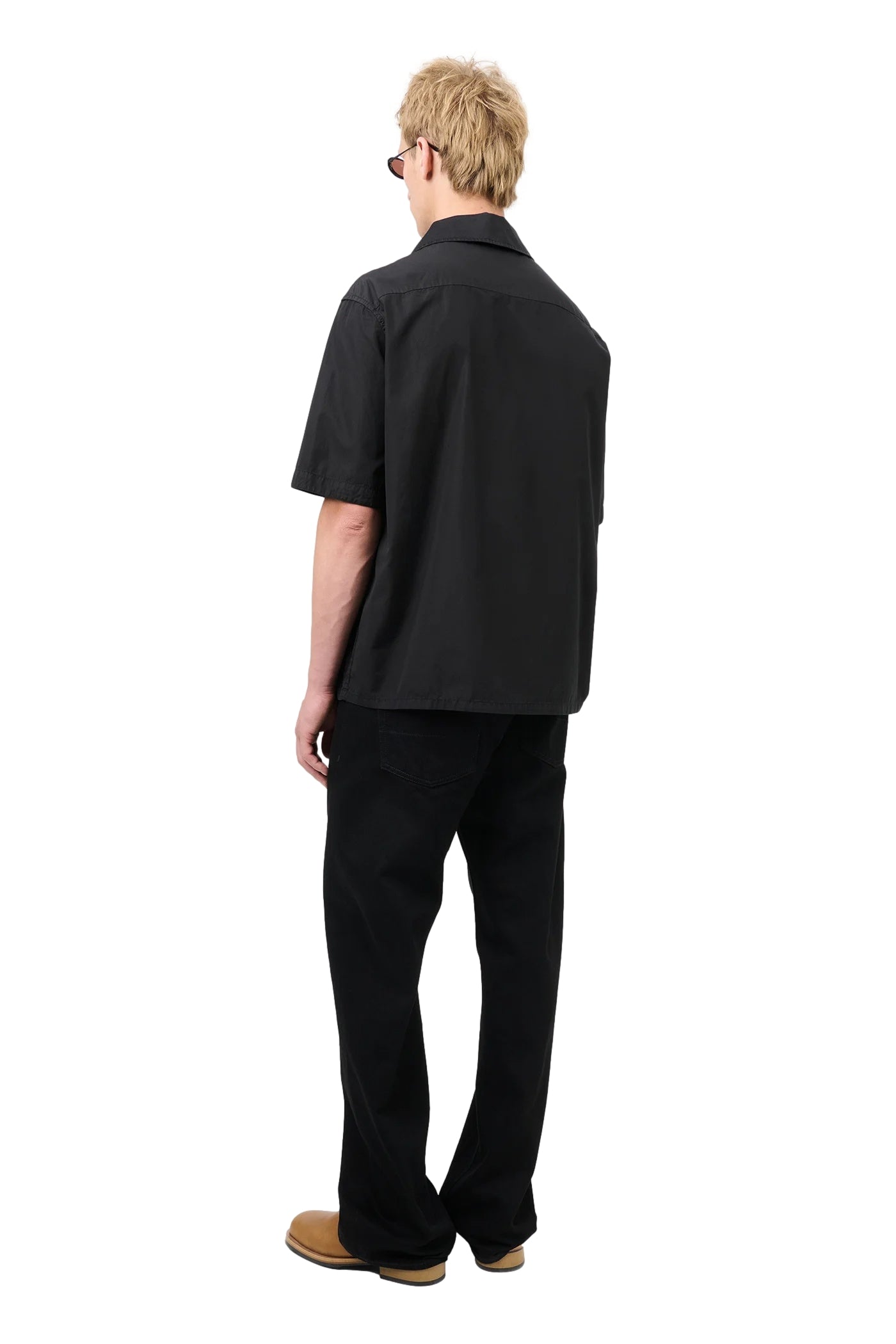 Our Legacy HEUSEN SHIRT SHORTSLEEVE Skjorte Sort - modostore.no