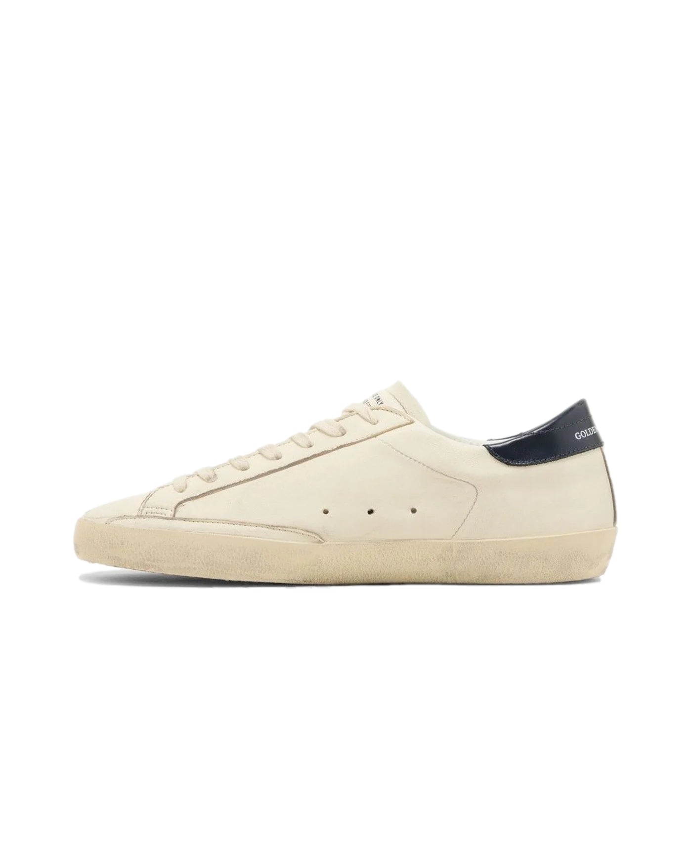 Golden Goose Super-Star Nappa Sko Hvit Og Blå