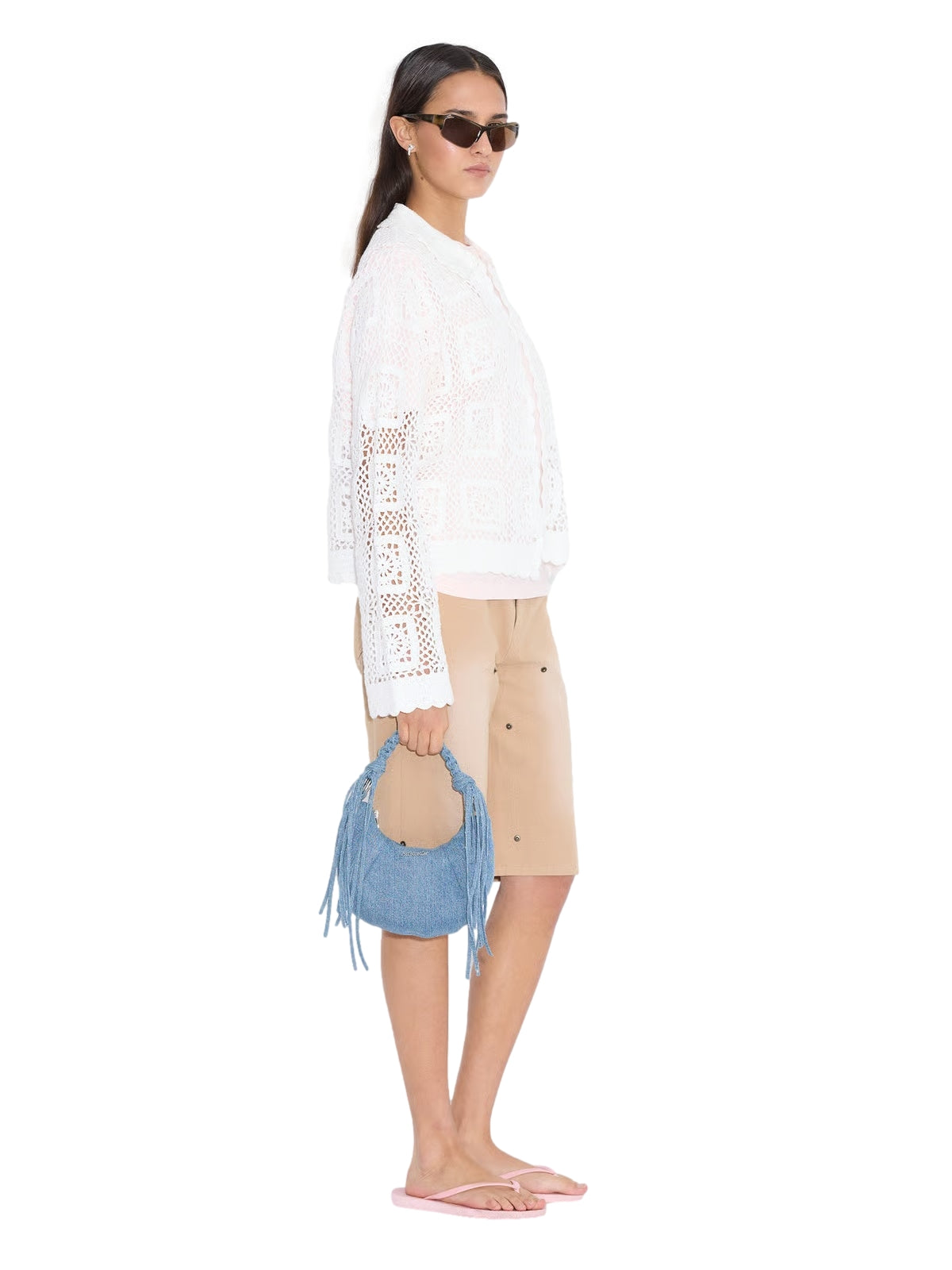 Holzweiler Cocoon Denim Micro Bag Veske Denim - modostore.no