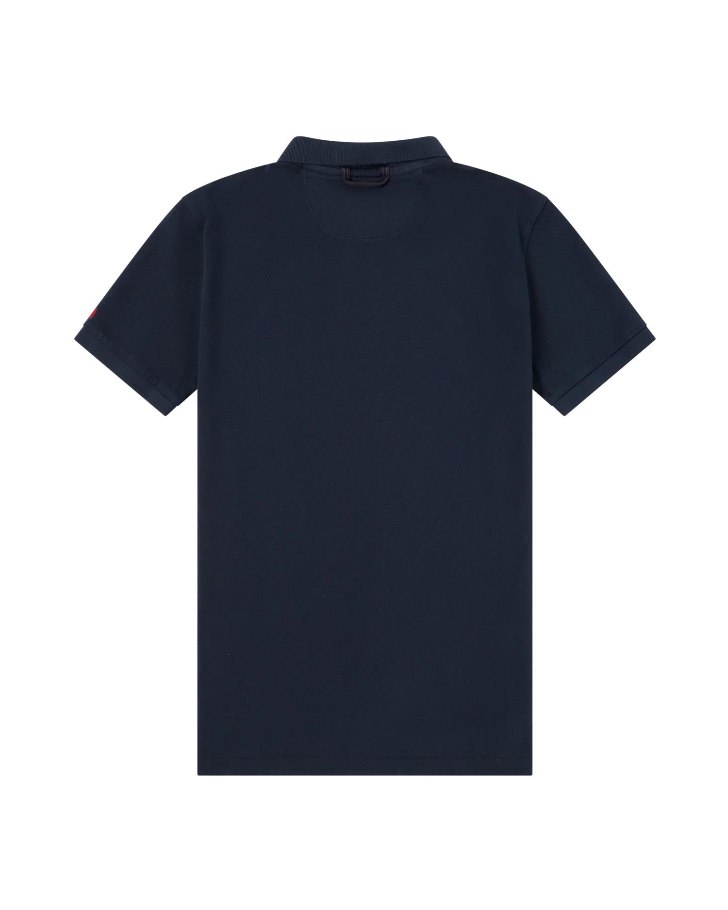 Amundsen Chukka Shirt Mens T-shirt Navy - modostore.no