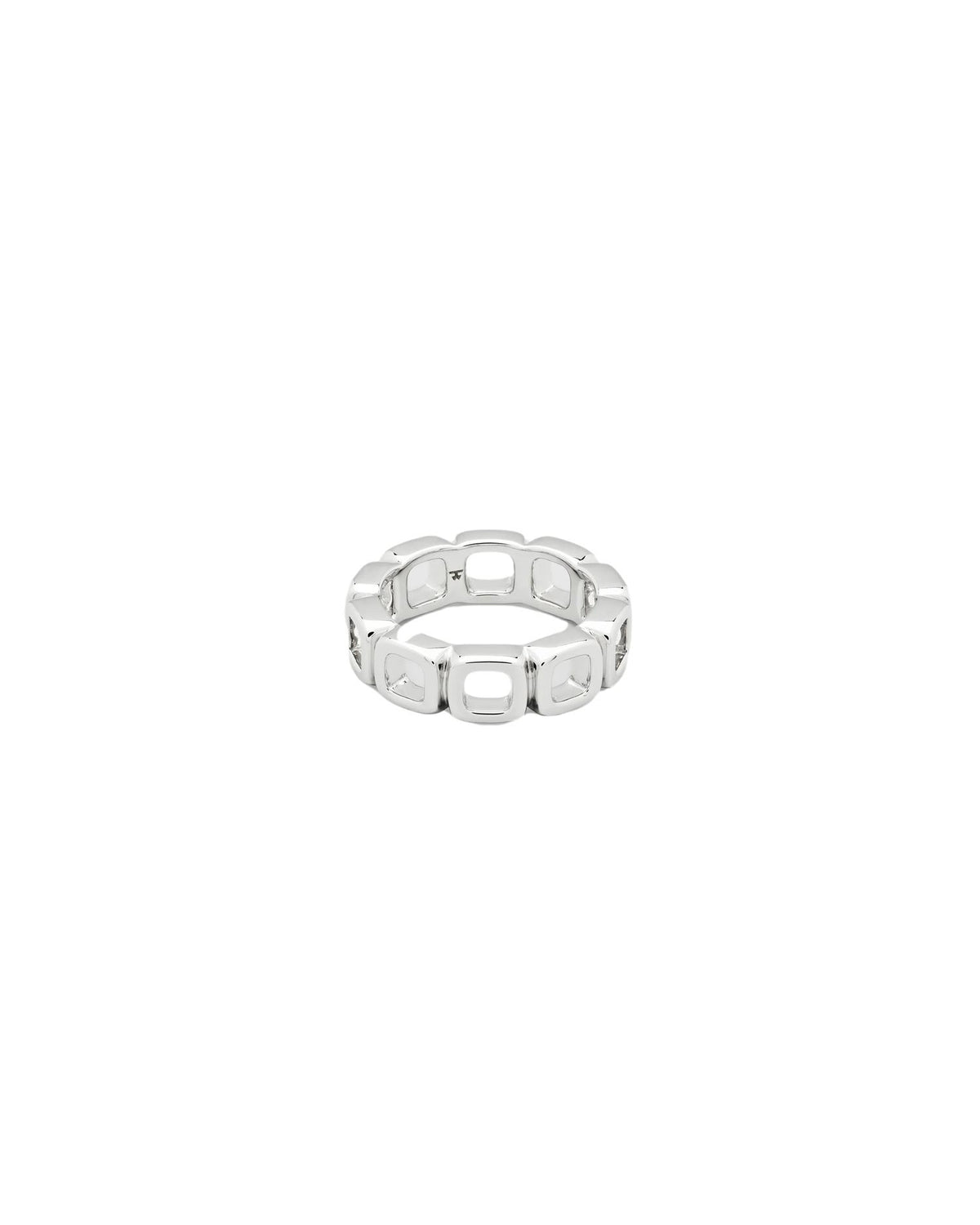 Tom Wood Cushion Band Open Ring Sølv