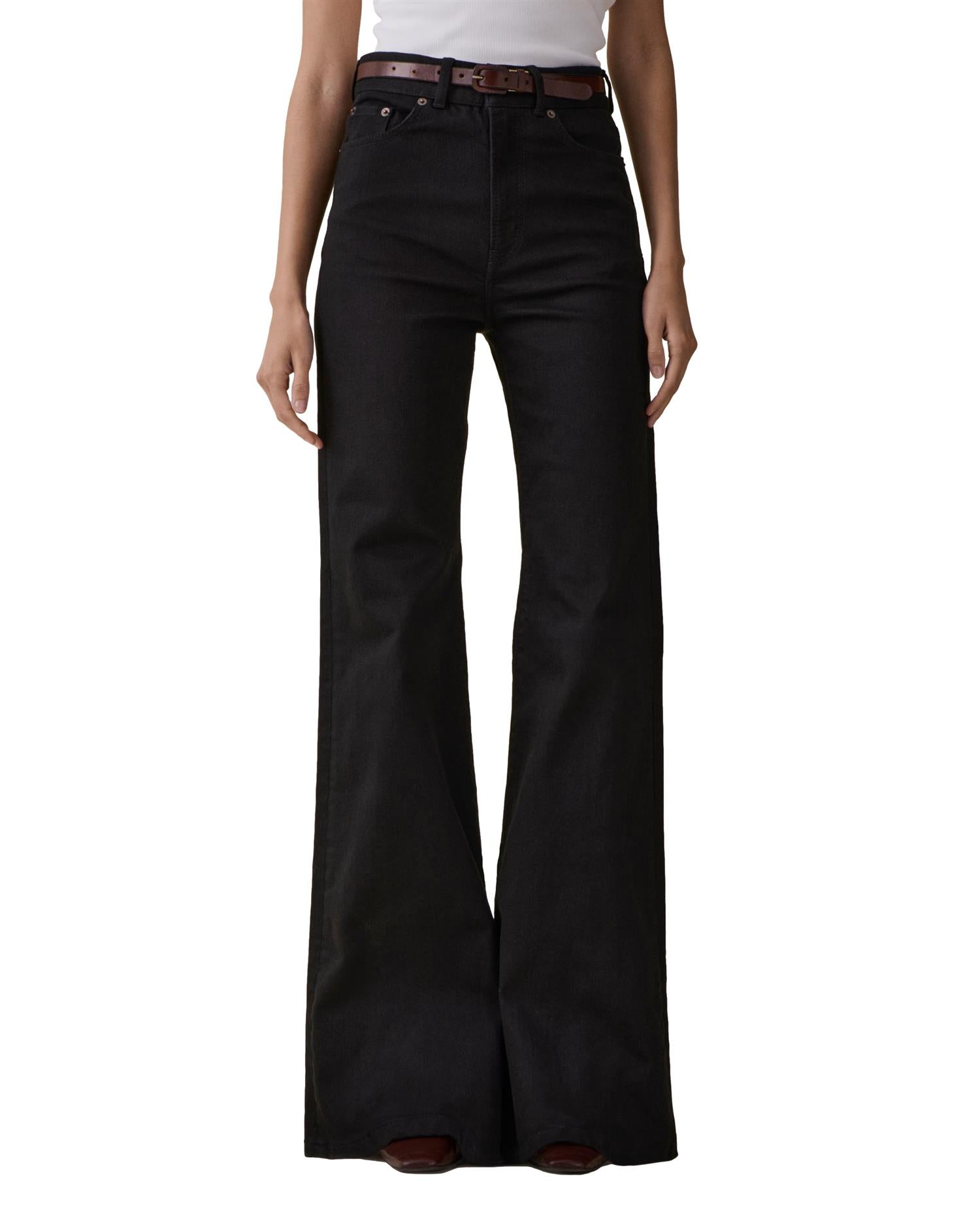 Jeanerica Fuji Rinse Stay Black Jeans Sort - modostore.no