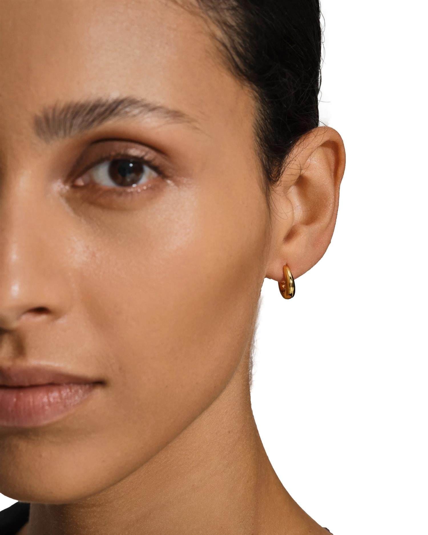 Tom Wood Liz Huggies Øredobber Gull