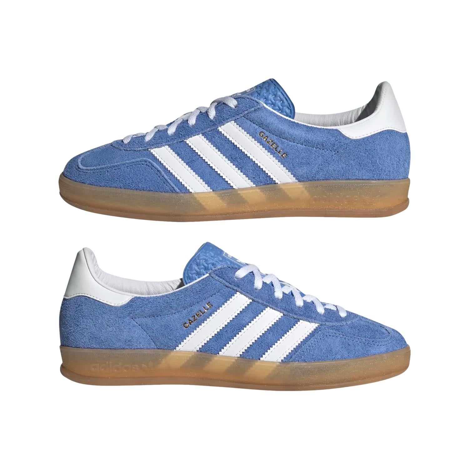 Adidas Gazelle Indoor W HQ8717 Sko Blå - modostore.no