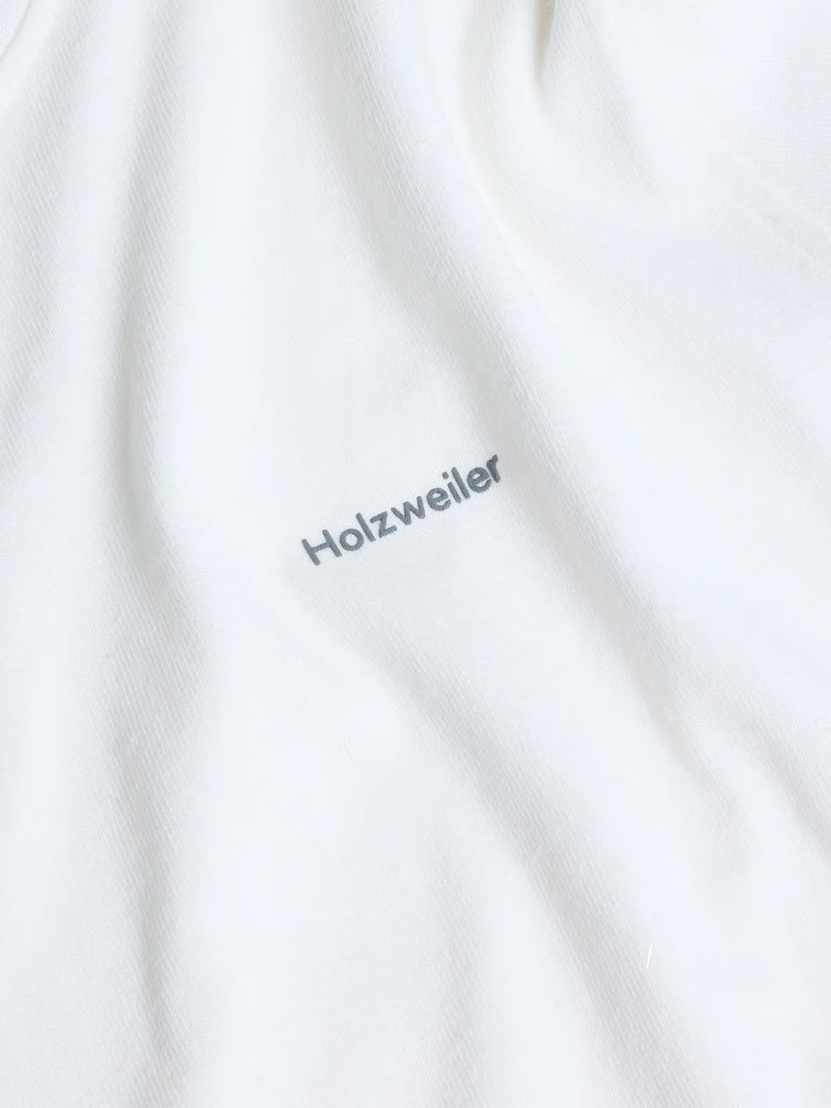 Holzweiler W. Relaxed Tee T-shirt Hvit - modostore.no