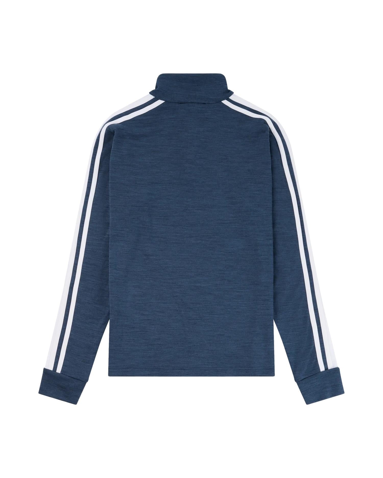 Amundsen 5Mila Half-Zip Lines Womens Genser Marine