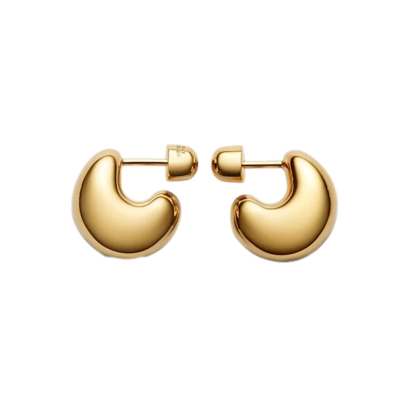 Maria Black Tryvann Pillow Earrings Pair Øredobber Gull - modostore.no