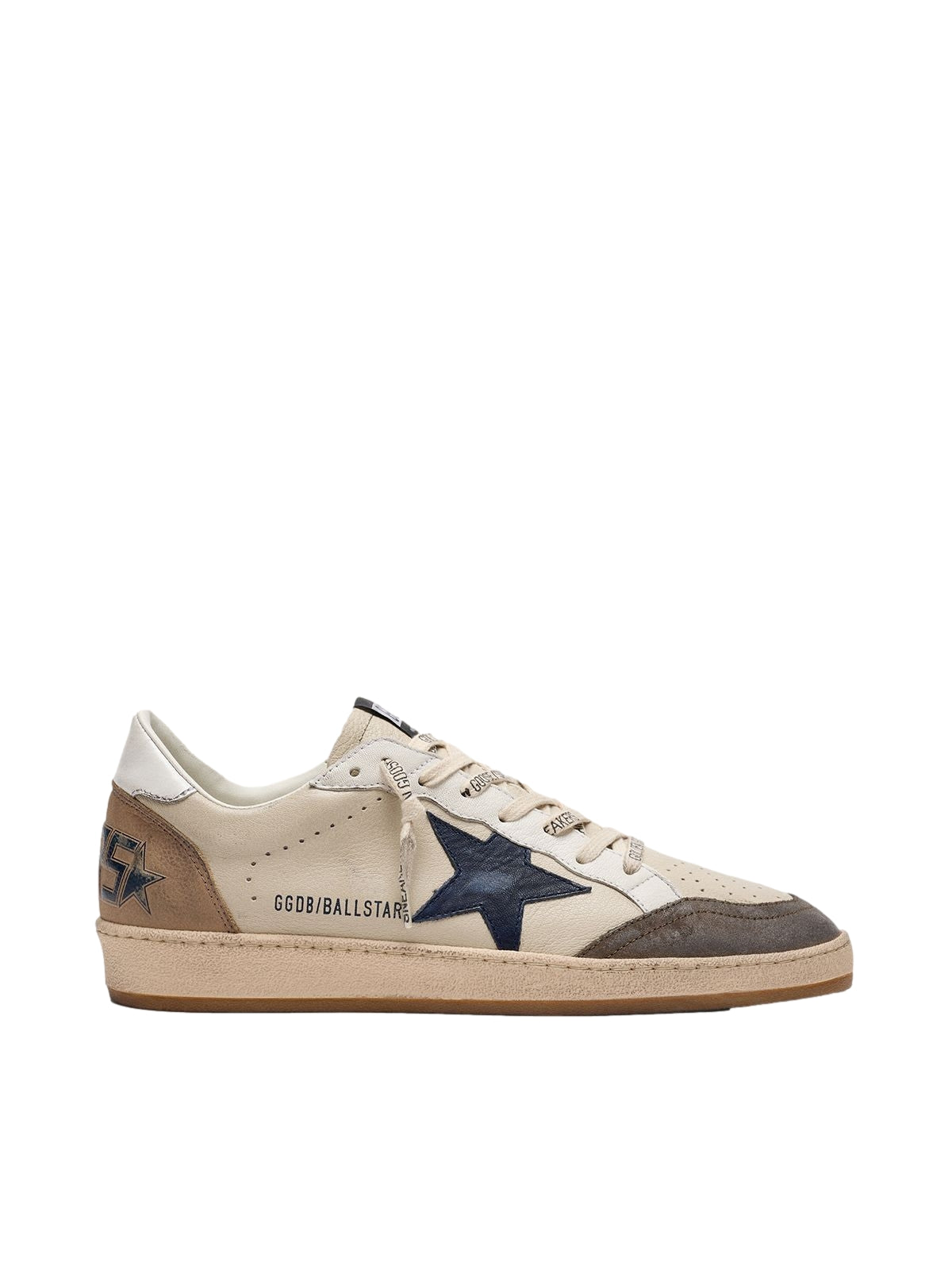 Golden Goose Ball Star Sko Beige Og Blå