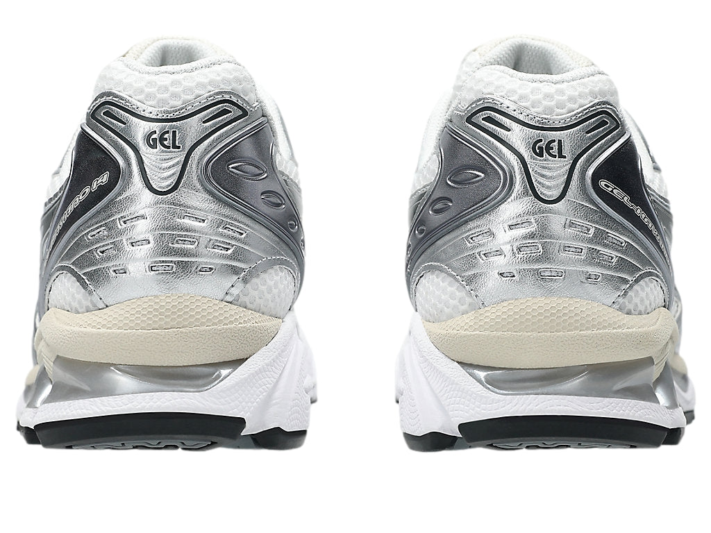 Asics GEL- KAYANO 14 White/Graphite Grey Sko Hvit Og Sølv