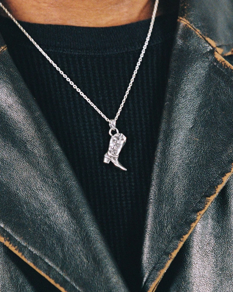 TwoJeys Boot Necklace Smykke Sølv - modostore.no