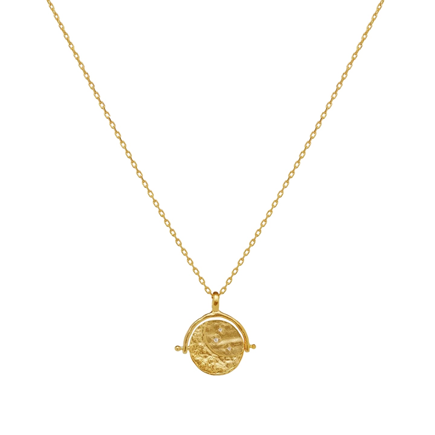 Maanesten Bianca Necklace Smykke Gull