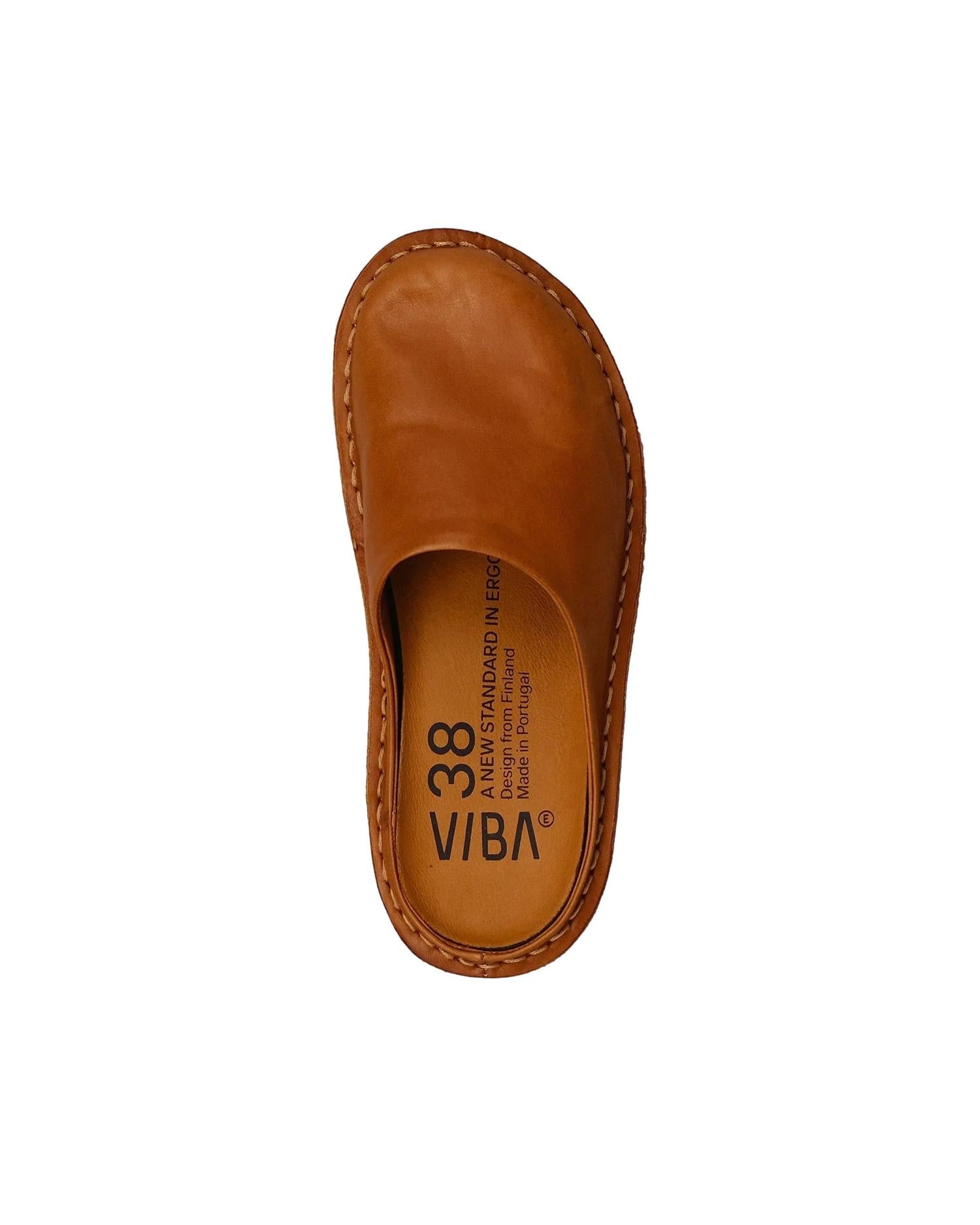 VIBAe Roma Cognac Brown Sko Konjakk